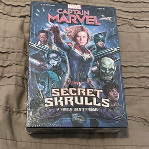 Marvel Captain Marvel Secret Skrulls Board Game - NEW IN BOX